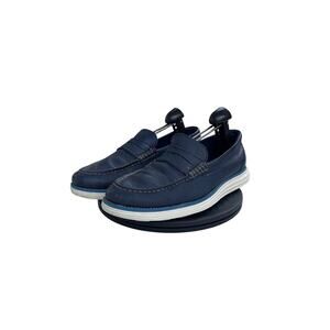 Cole Haan Originalgrand Penny Loafer Marine Blue/Ivory Size 9